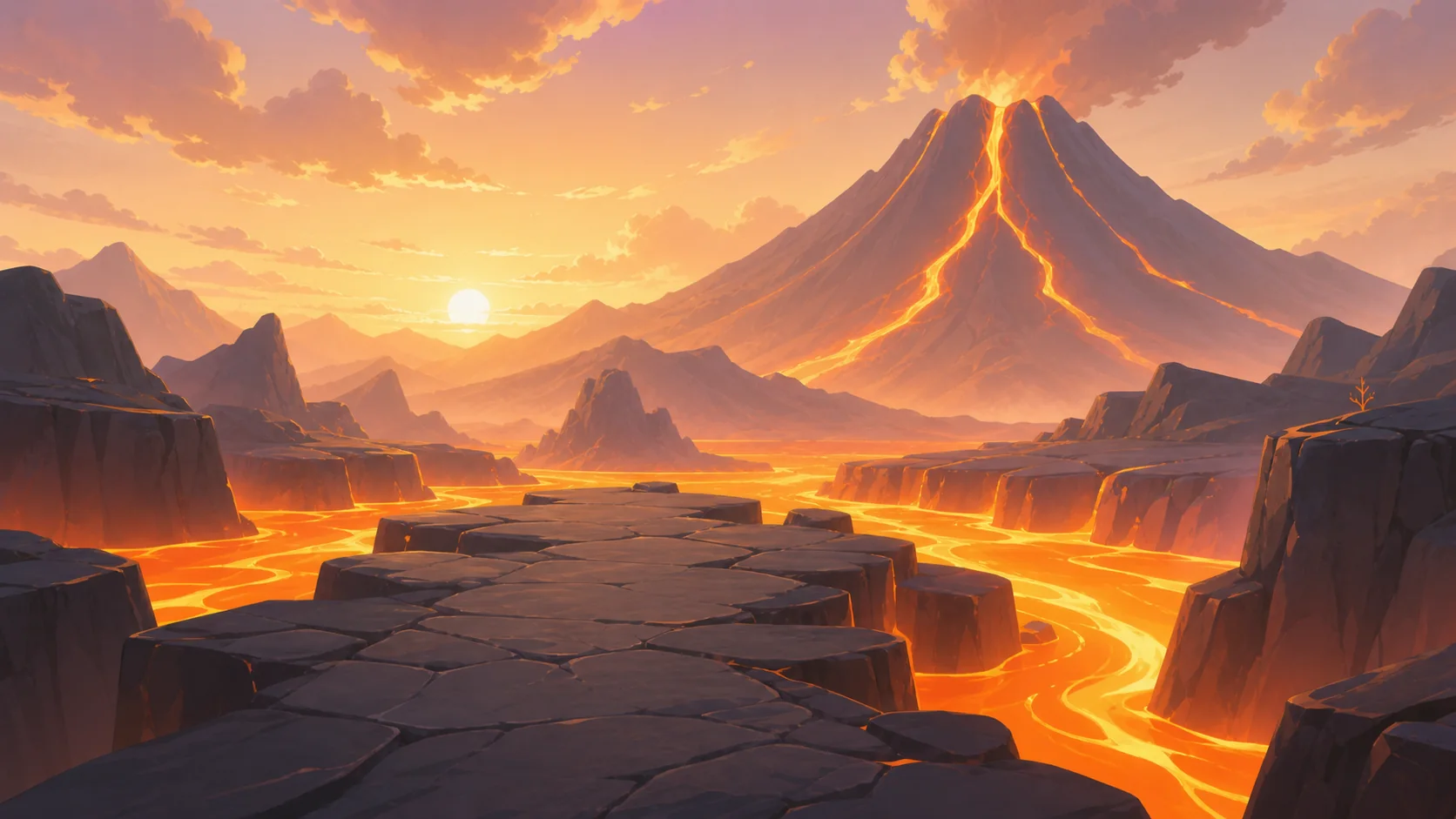 Blazing Volcano