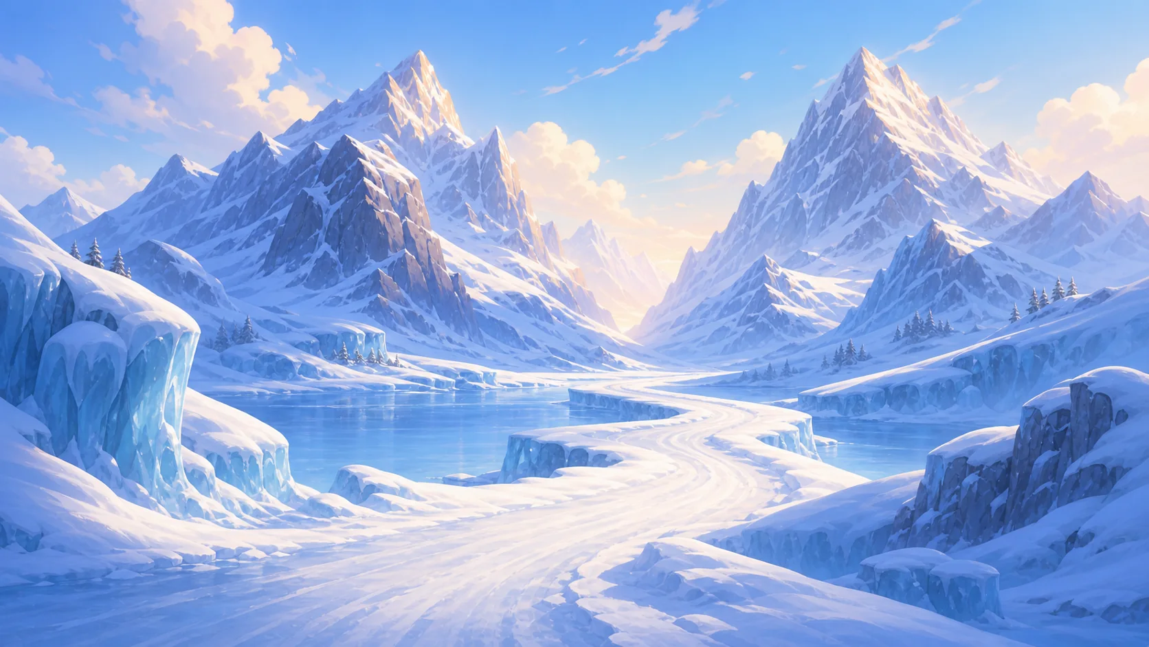 Frosty Peaks
